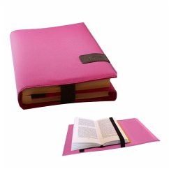 BookSkin Multifunktionshülle hot-pink, Buchhülle von Barth & Bauer